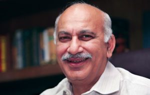 M.J. Akbar or Mobashar Jawed 